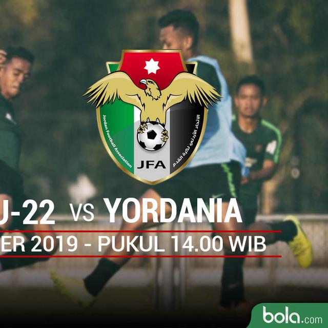 Sepak Bola Indonesia Vs Yordania - Joonka