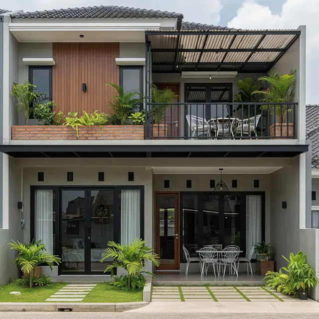 9 Desain Teras Kecil tapi Longgar untuk Arisan, Maksimalkan Ruang Terbatas