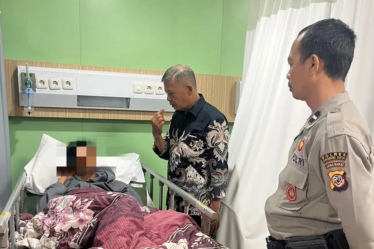 Korban penganiayaan di Sukabumi. (Liputan6.com/Fira Syahrin)