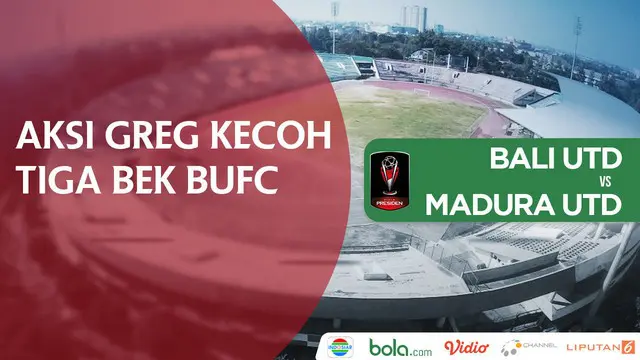 VIDEO: Aksi Greg Kecoh Tiga Pemain Bali United sebelum Cetak Gol