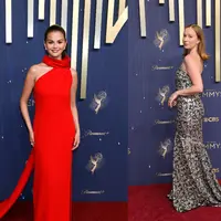Gelaran Emmy Awards 2025 dimeriahkan oleh parade gaun full statement dari Louis Vuitton. Gaun tersebut makin powerful saat dikenakan Selena Gomez hingga Hannah Einbinder [Louis Vuitton]