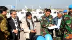 Citizen6, Lebanon Selatan: Tim melanjutkan kegiatan di Lapangan Soekarno Indobatt untuk meninjau gelar kendaraan dan alat perlengkapan yang dimiliki Satgas, diawali dengan pengecekan kendaraan ringan dan berat. (Pengirim: Badarudin Bakri)