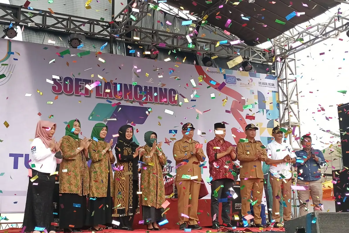 Peresmian Tulungagung Pay oleh Bupati Maryoto. (Dian Kurniawan/Liputan6.com)
