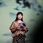 Saras Dewi di Pidato Kebudayaan DKJ 2018. (dok. DKJ/Eva Tobing)