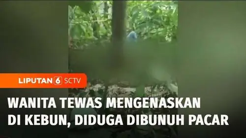  Geger! Jasad Wanita Ditemukan di Tengah Kebun Purwakarta, Korban Terakhir Bertemu Pacar