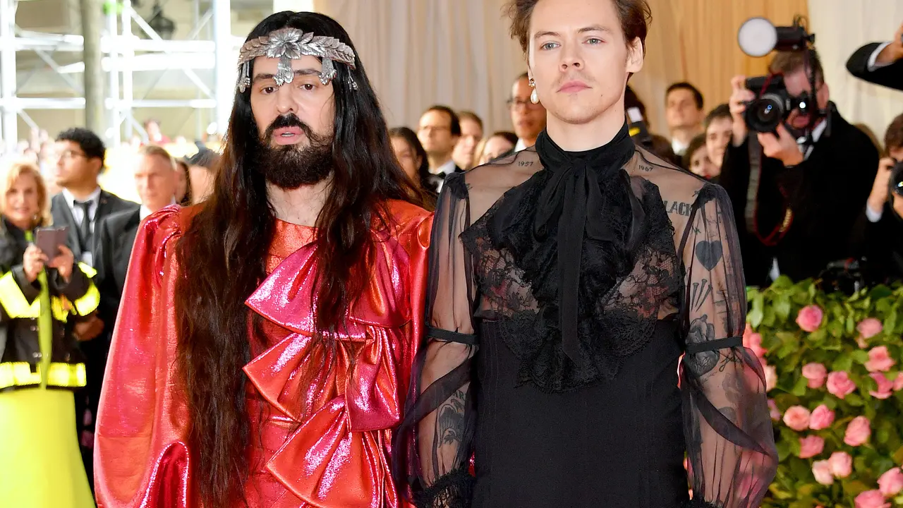 Tampilan Glamor Para Bintang Berbalut Gucci di Met Gala