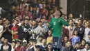 Keahagiaan  Ardiansyah Runtuboy usai mencetak gol ke gawang IPC Pelindo pada laga Uji Coba jelang AFF Futsal Championshi 2016 di Tifosi Sport Center, Jakarta Timur, (15/12017). Timnas menang 8-5. (Bola.com/Nicklas Hanoatubun)