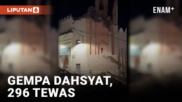 VIDEO: Maroko Diguncang Gempa Mematikan Magnitudo 6,8