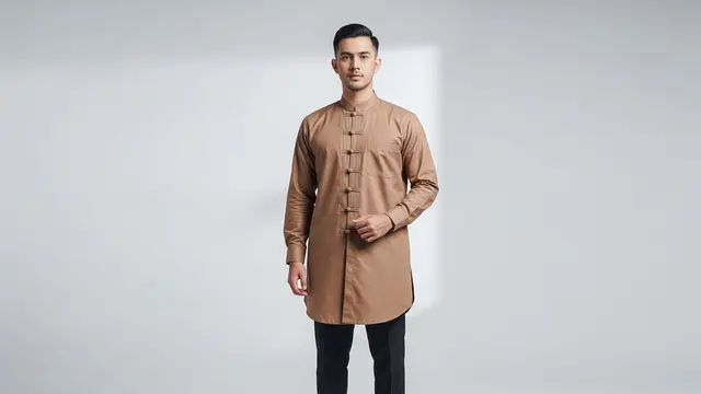 Baju Koko Cheongsam untuk Laki-laki