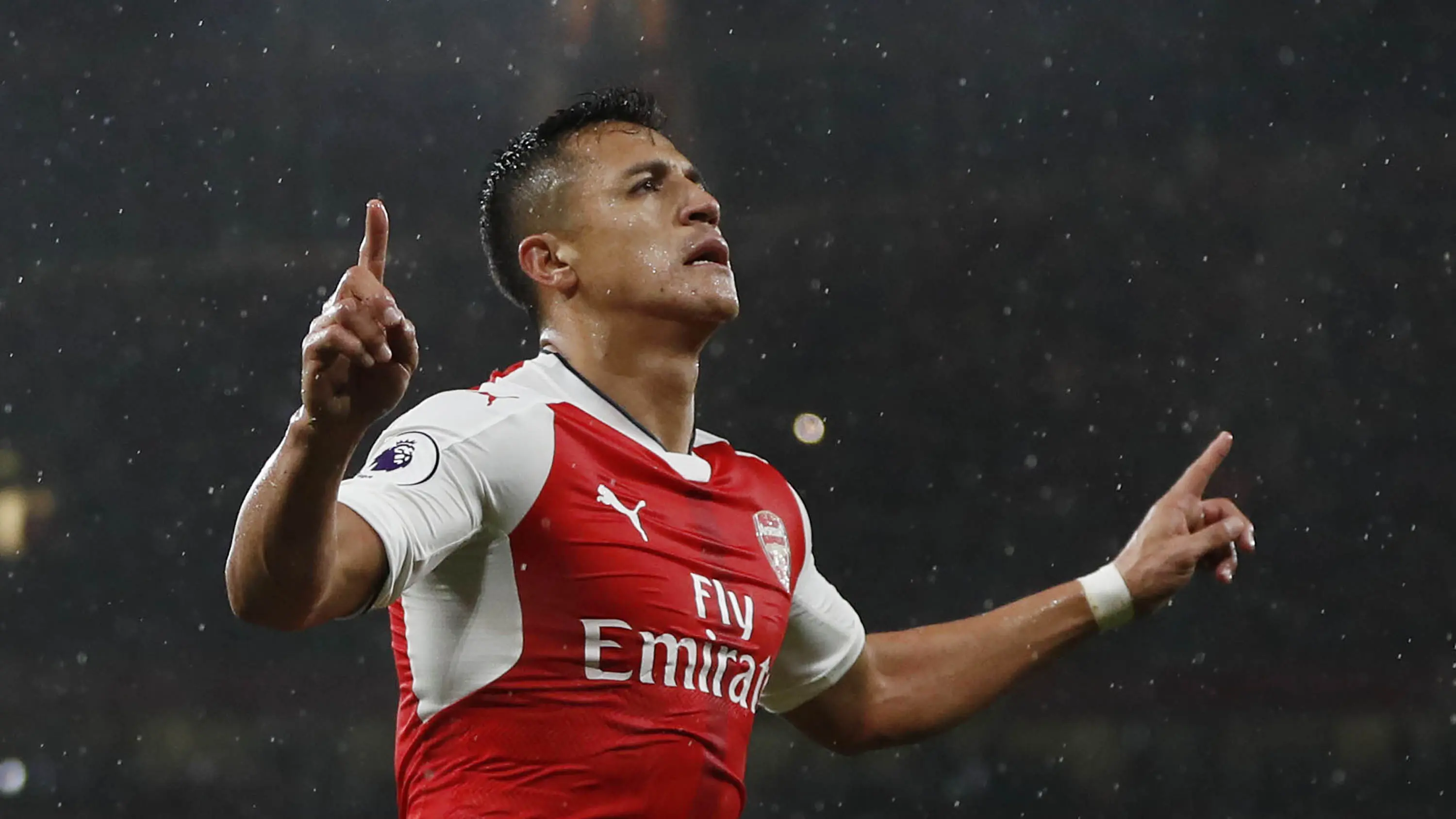 Striker Arsenal, Alexis Sanchez (AFP/Adrian Dennis)