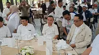 Ketua Harian DPP Partai Gerindra Sufmi Dasco memimpin rapat perdana Koalisi Indonesia Maju (KIM) Plus bersama pasangan Ridwan Kamil-Suswono di Plataran, Senayan, Jakarta. (Tim News).