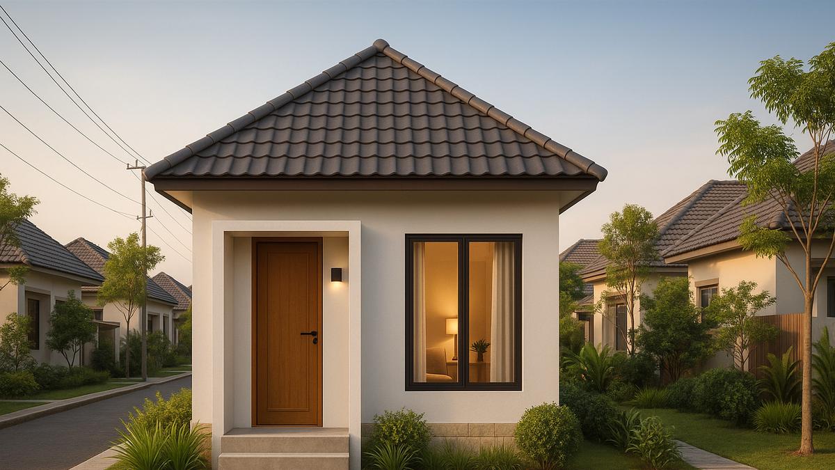 8 Model Rumah Sederhana Tapi Elegan 6x6 Meter, Ideal untuk Pasangan Baru Menikah