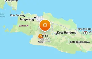 Gempa Cianjur Berpusat di Darat
