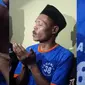 Selama penyidikan, Didin (48) tersangka pencurian cacing sonari ditahan di Mapolres Cianjur. (Liputan6.com/Achmad Sudarno)