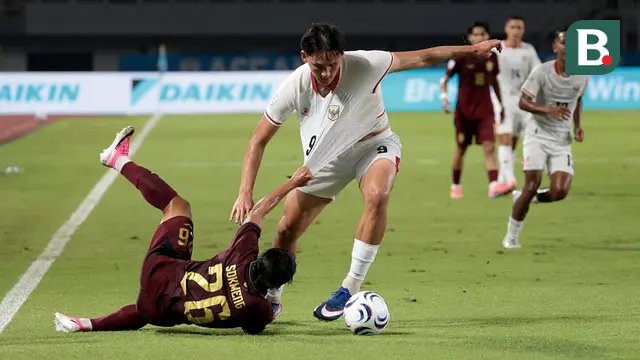 Foto: Debut Impian Mitchell Baker! Hattrick Bawa Timnas Indonesia Pesta 5 Gol atas Kamboja di Piala AFF 2026