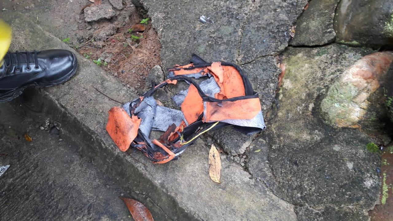 Ilustrasi ledakan bom