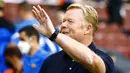 Kemenangan ini membuat skuat Ronald Koeman semakin percaya diri untuk mengarungi Liga Spanyol 2021/2022 tanpa Lionel Messi. (Foto: AP/Joan Monfort)