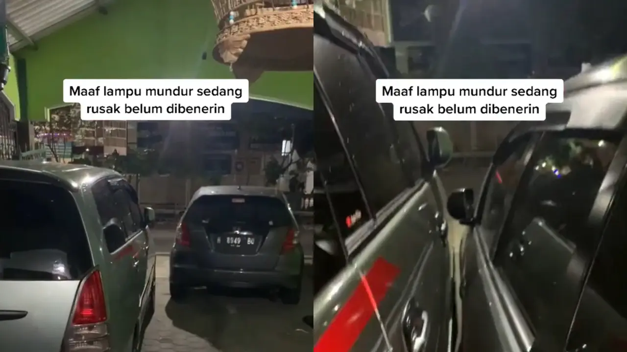 Parkir mobil rapat
