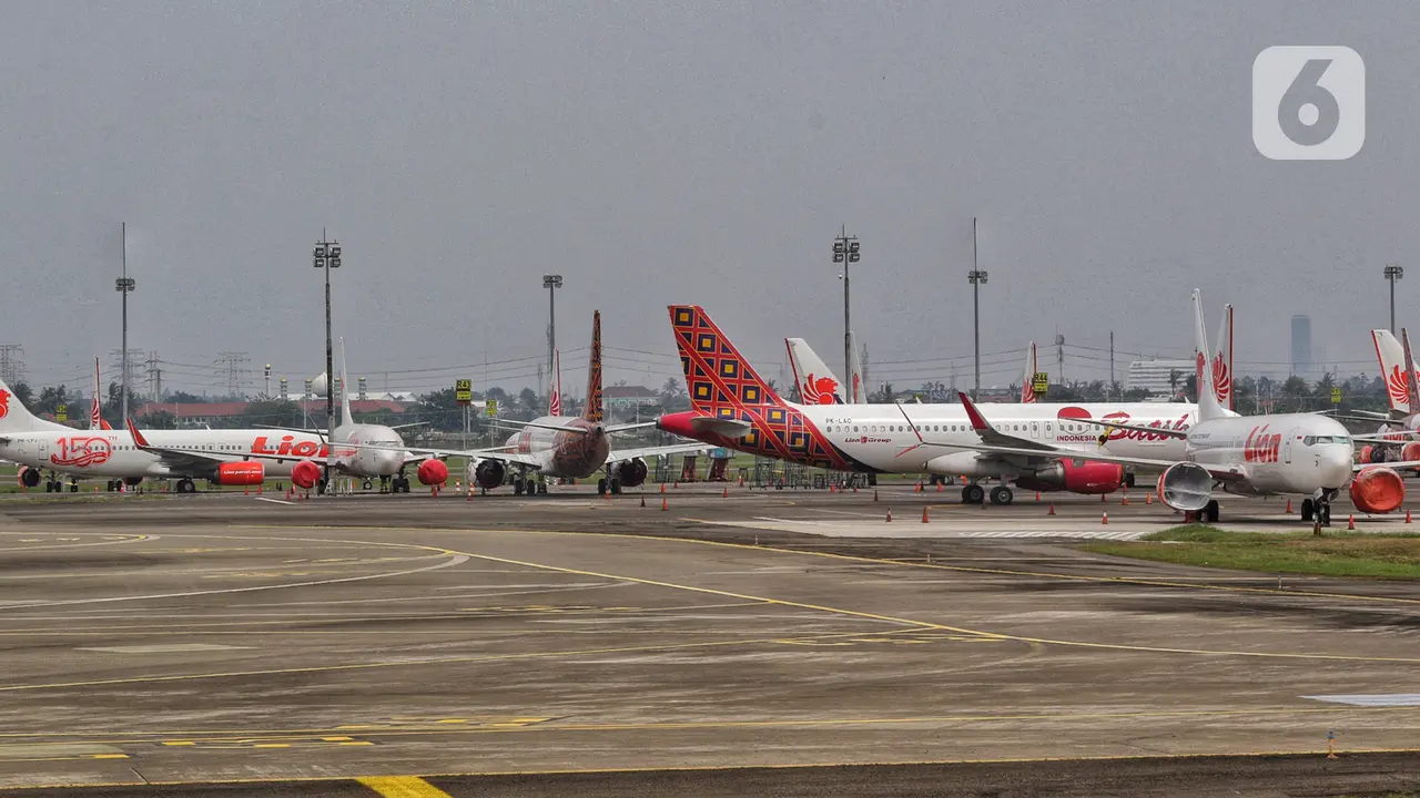 Penampakan Bandara Soetta Saat Penghentian Sementara Operasional