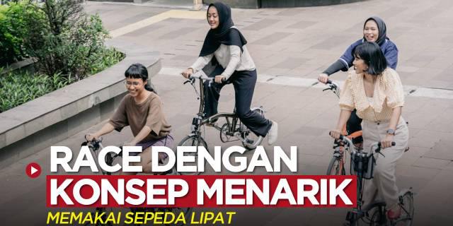 VIDEO: Race dengan Konsep Menarik Memakai Sepeda Lipat Brompton Hadir di Jakarta