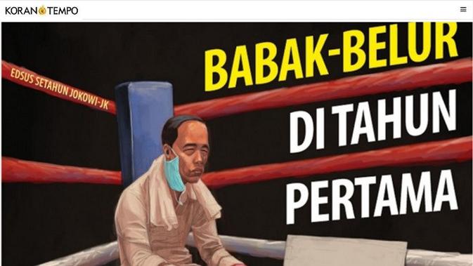 Gambar Tangkapan Layar Foto dari Situs koran.tempo.co