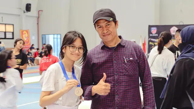 Pesona Abbey Putri Artika Sari Devi, Masih Kecil Sudah Jadi Atlet Anggar