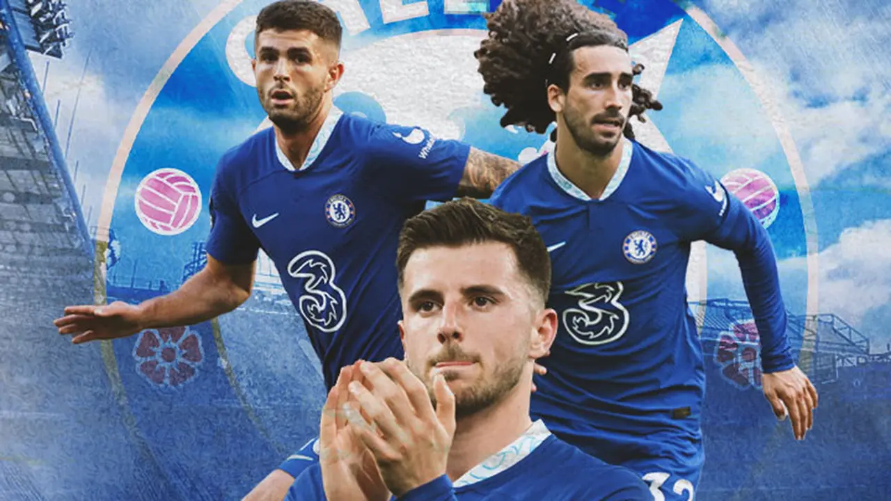 Chelsea - Mason Mount, Christian Pulisic, Marc Cucurella