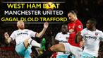 Video West Ham yang berhasil menahan seri 1-1 Manchester United di Old Trafford, Minggu (27/11/2016). Hasil tersebut membuat MU gagal menang dalam 4 laga terakhir di kandang.