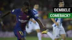 Ousmane Dembele diprediksi akan membela Barcelona saat hadapi Real Madrid pada 23 Desember.