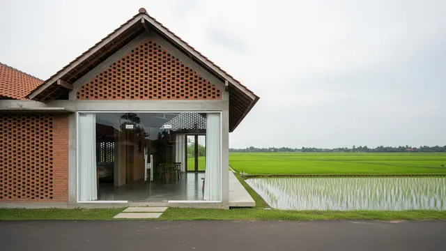 Gambar Desain Rumah Minimalis Depan Sawah