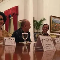 Dorce  Gamalama bersama Presiden Jokowi (Instagram/@dorcekcp)