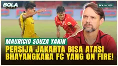 Mauricio Souza Optimistis Persija Jakarta Tampil Maksimal Lawan Bhayangkara FC