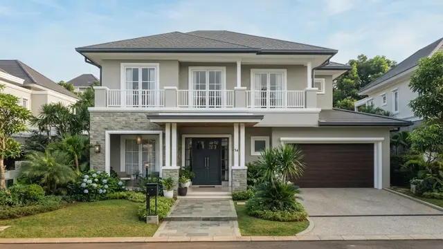 Warna Cat Rumah Bagian Luar yang Elegan