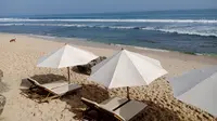 Anda bisa menikmati sarapan santai di Pantai Balangan dengan cara ini (Liputan6/Vinsensia Dianawanti)
