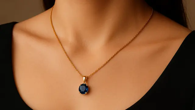 Model Kalung Emas 5 Gram untuk Dewasa/Ilustrasi gambar oleh AI