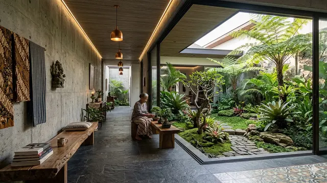 Rumah Sederhana dengan Lorong, Gemini AI