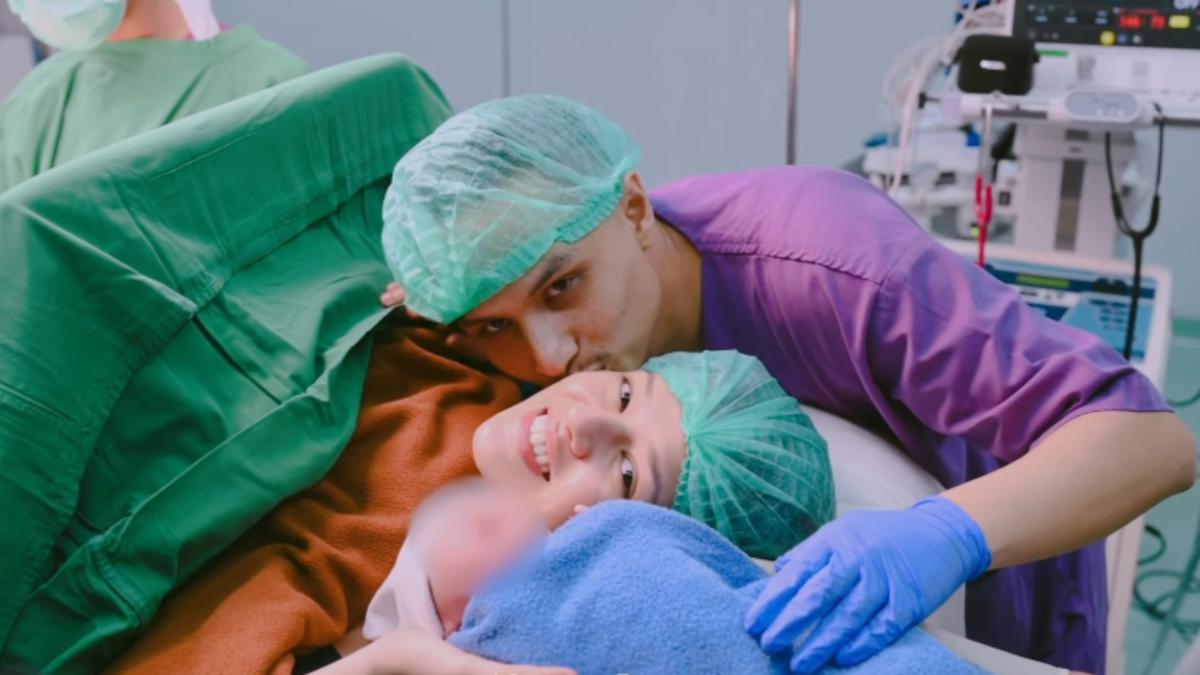 7 Momen Susan Sameh Melahirkan Anak Pertama, Penuh Haru