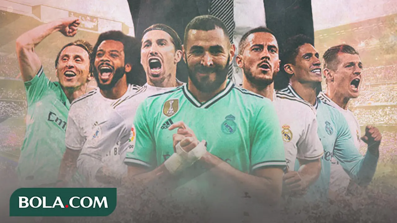 Real Madrid - Zinedine Zidane dan Bintang Real Madrid