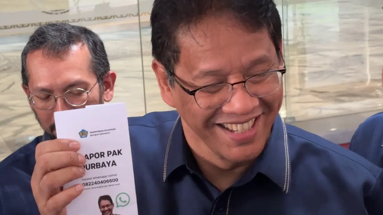 Menteri Keuangan (Menkeu) Purbaya Yudhi Sadewa membuka saluran pengaduan publik. (Foto: Liputan6.com/Tira Santia)