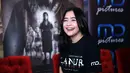 Prilly Latuconsina mengaku merasakan ada yang aneh dalam tubuhnya. Diantaranya susah ngomong, susah bernafas dan tidak bisa bergerak. Hal itu mengakibatkan sering pusing. (Nurwahyunan/Bintang.com)
