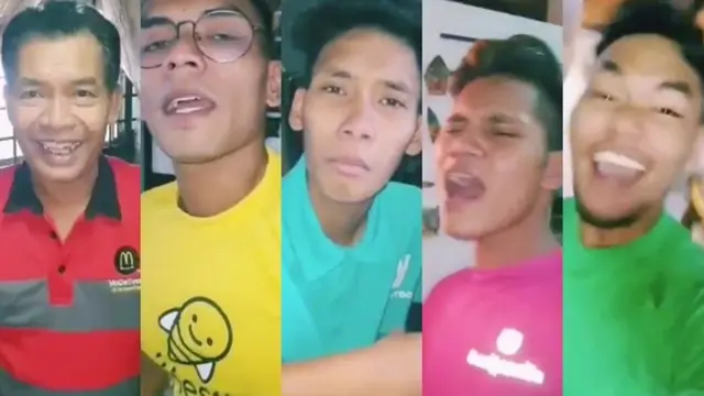Pengantar Makanan di Singapura