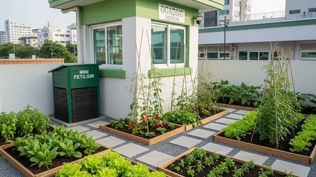 Ide Kebun Sayur Mini di Pos Kamling/Gemini AI
