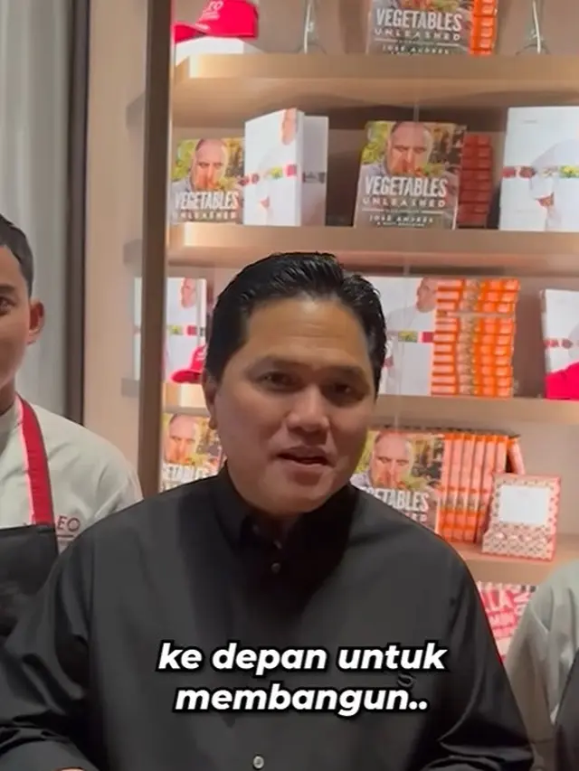 Cerita Erick Thohir Bertemu Anak-Anak Muda Indonesia yang Bekerja di Restoran Terkenal di Dubai