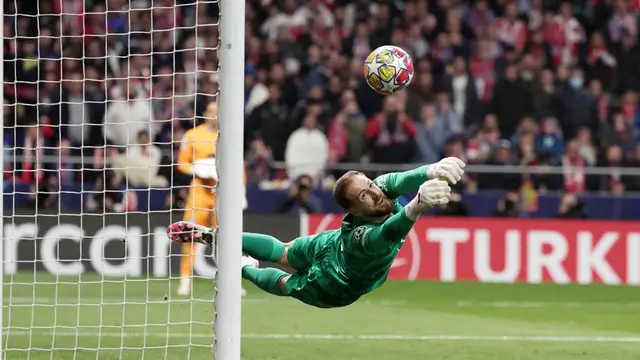 Foto: Aksi Heroik Jan Oblak di Babak Adu Penalti, Atletico Madrid Singkirkan Inter Milan dari Liga Champions