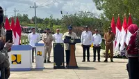 Peresmian dipusatkan di Kabupaten Sampang, Jawa Timur dan dihadiri seluruh kepala daerah se-Indonesia secara virtual.