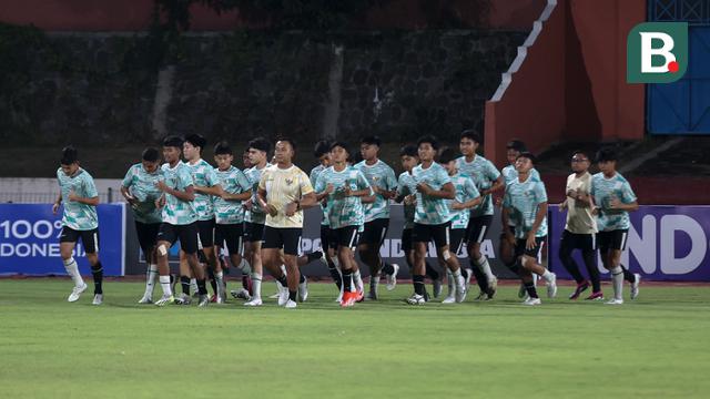 Official Training Timnas Indonesia U-16 Jelang Laga Semifinal Piala AFF U-16 2024 Kontra Australia