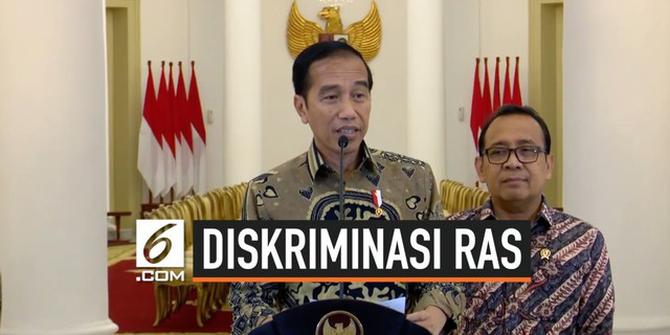 VIDEO: Jokowi Perintahkan Kapolri Tindak Tegas Pelaku Diskriminasi Ras