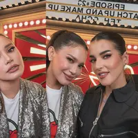 Tasya Farasya terkenal dengan makeup-nya yang super bold. Ia pun mengaplikasikan look andalannya tersebut di wajah Rossa. [@tasyafarasya]