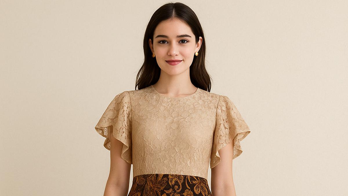 7 Model Batik Brokat Kombinasi Lengan Petal Terbaru 2025, Anggun dan Modern