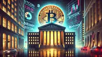 Ilustrasi cadangan strategis Bitcoin. (Foto by AI)